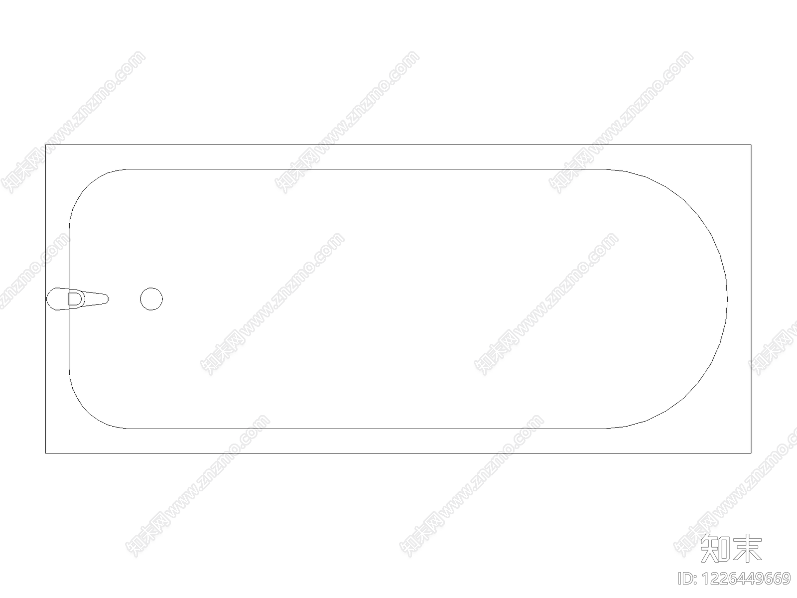 卫浴设施cad施工图下载【ID:1226449669】