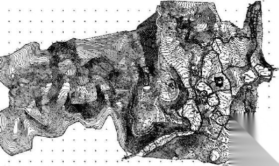 某农家乐景观规划总平面图施工图下载【ID:161064188】