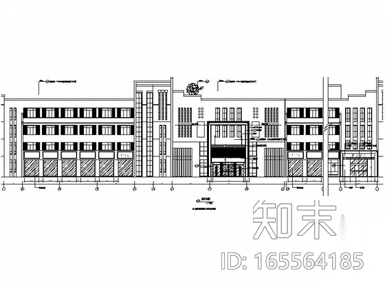 [安徽]徽派盆景主题私家花园典雅奢华四星级酒店设计施...施工图下载【ID:165564185】