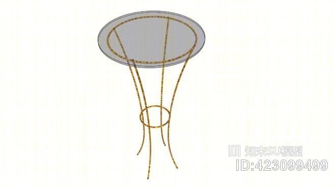 小酒桌SU模型下载【ID:423099499】