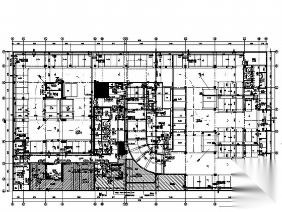 [江苏]25层现代风格行政办公楼单体建筑施工图（知名设计...施工图下载【ID:165746139】