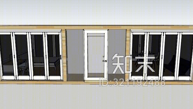 简易森林住宅SU模型下载【ID:321192488】