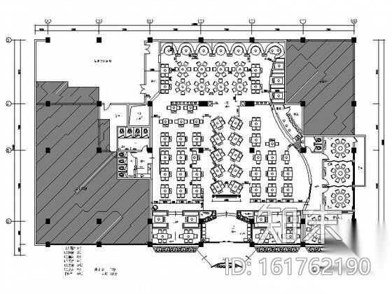 [深圳]特色品牌连锁火锅分店装修设计施工图（含水电图）施工图下载【ID:161762190】