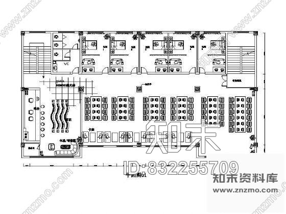 图块/节点三层网吧平面设计图2cad施工图下载【ID:832255709】