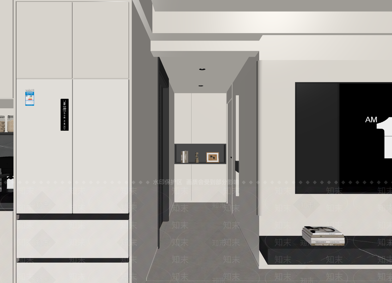 现代玄关3D模型下载【ID:1215028184】