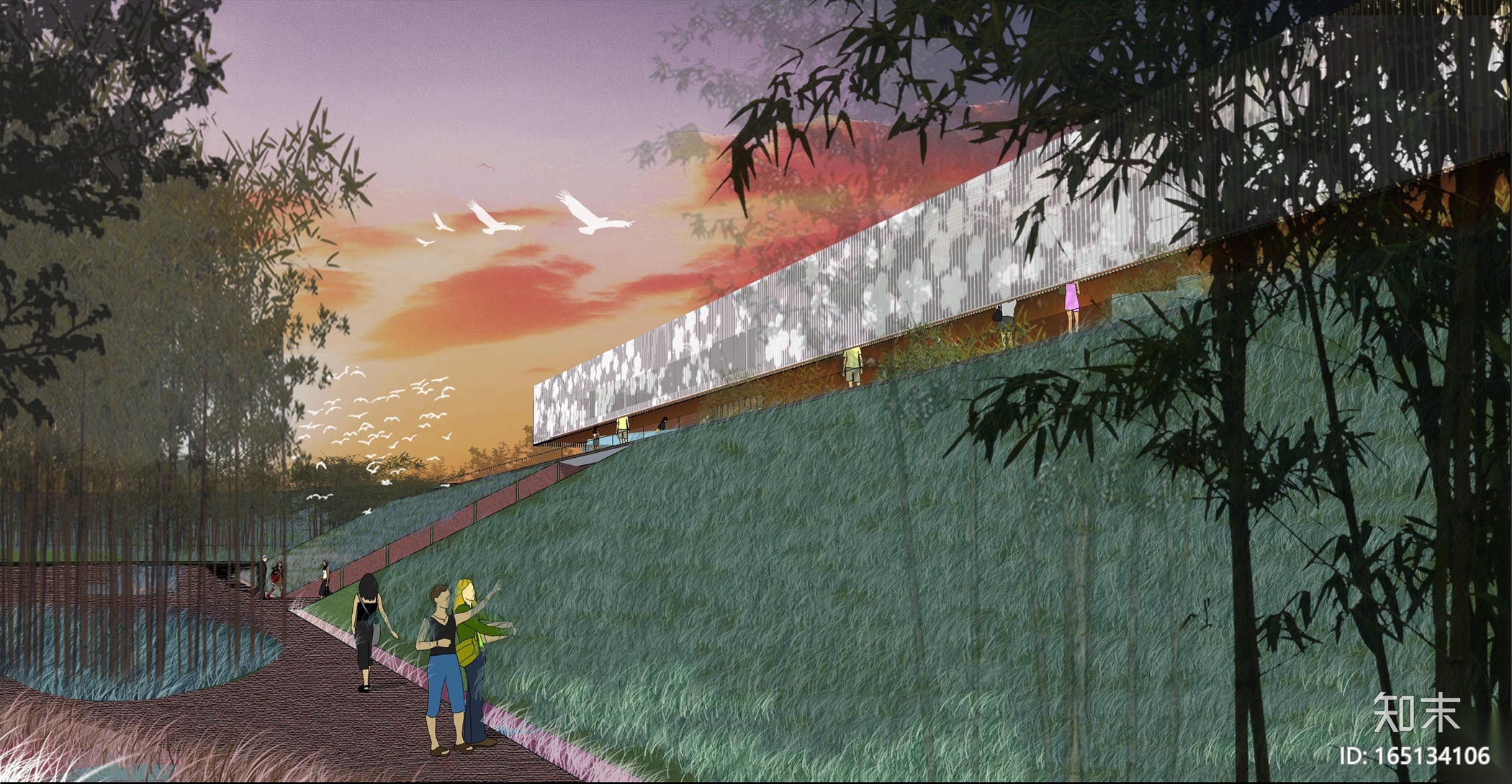 [江西]九江县文化艺术中心建筑工程方案汇报cad施工图下载【ID:165134106】