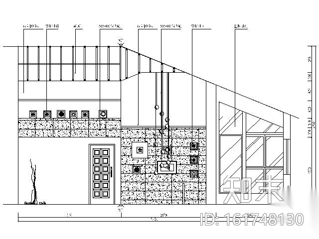 地中海风格别墅装修图（含实景）cad施工图下载【ID:161748130】