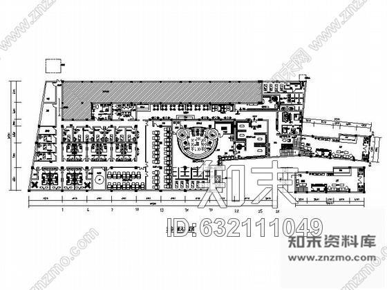 施工图甘肃天水市某洗浴会所室内装饰成套施工图含效果施工图下载【ID:632111049】