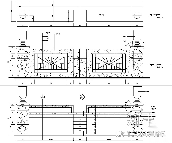 [江苏]古南都酒店改造设计施工图（附效果图）cad施工图下载【ID:161847197】