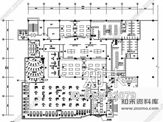 施工图1000平米健身房会所设计施工图cad施工图下载【ID:632133079】