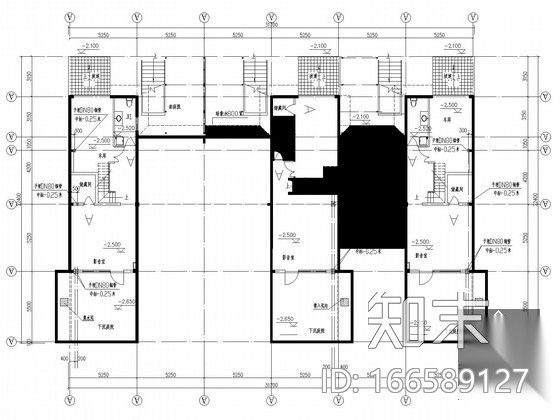 多层别墅空调通风系统设计施工图cad施工图下载【ID:166589127】