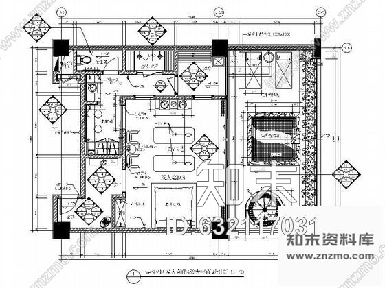 施工图水疗SPA双人套间室内装修图cad施工图下载【ID:632117031】