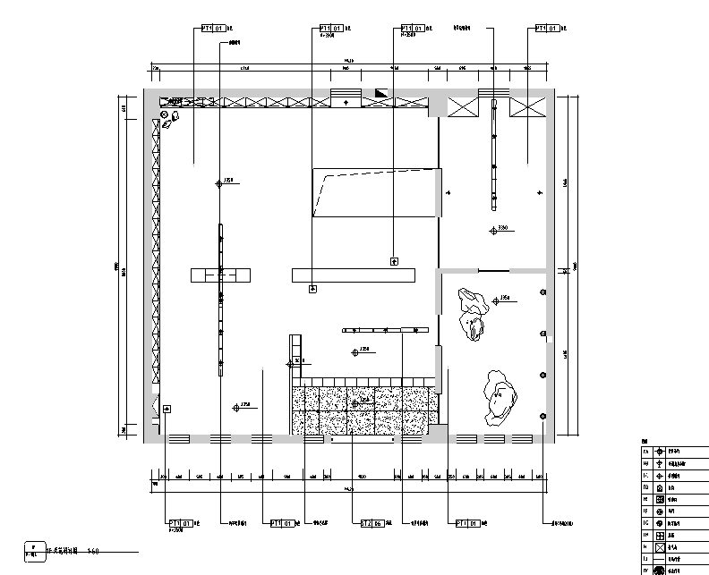 [新疆]460平米水云间茶会所空间设计施工图（附效果图）cad施工图下载【ID:160711189】