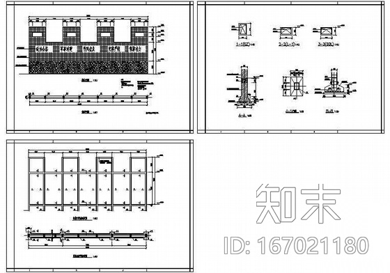 某部队新营区环境景观施工图施工图下载【ID:167021180】