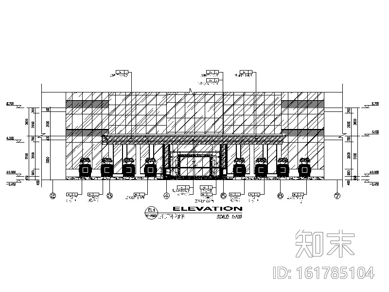 [江苏]全套豪华中式办公楼设计施工图(含效果图)cad施工图下载【ID:161785104】