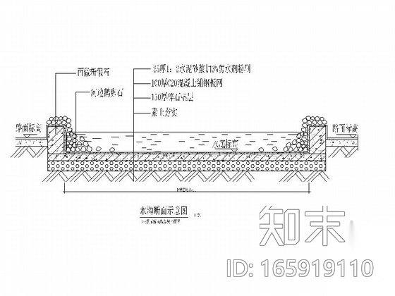 [云南]办公生活中心区环境工程设计施工图cad施工图下载【ID:165919110】