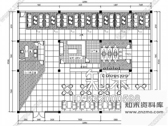 施工图某蝴蝶主题咖啡屋室内设计CAD装饰图含效果施工图下载【ID:532000598】