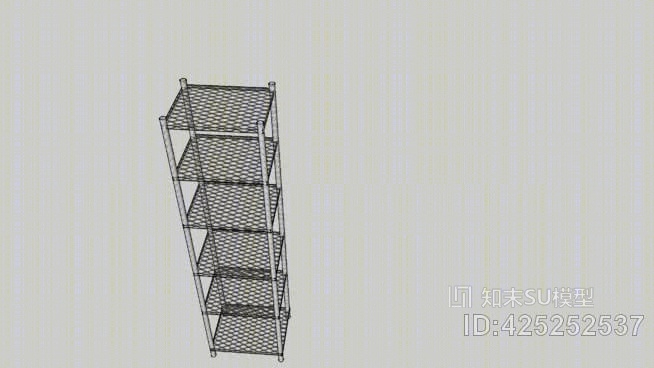 奥玛尔宜家架SU模型下载【ID:425252537】