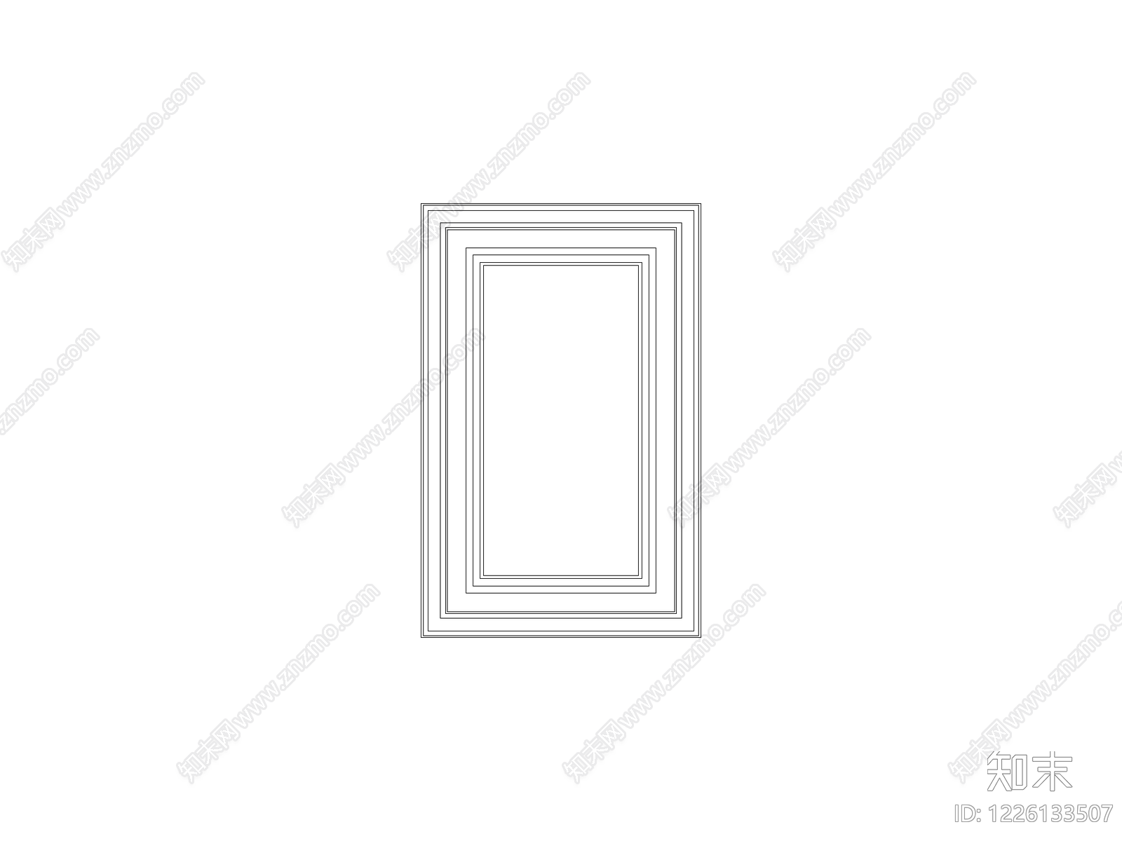 现代幕墙门窗CAD图纸
