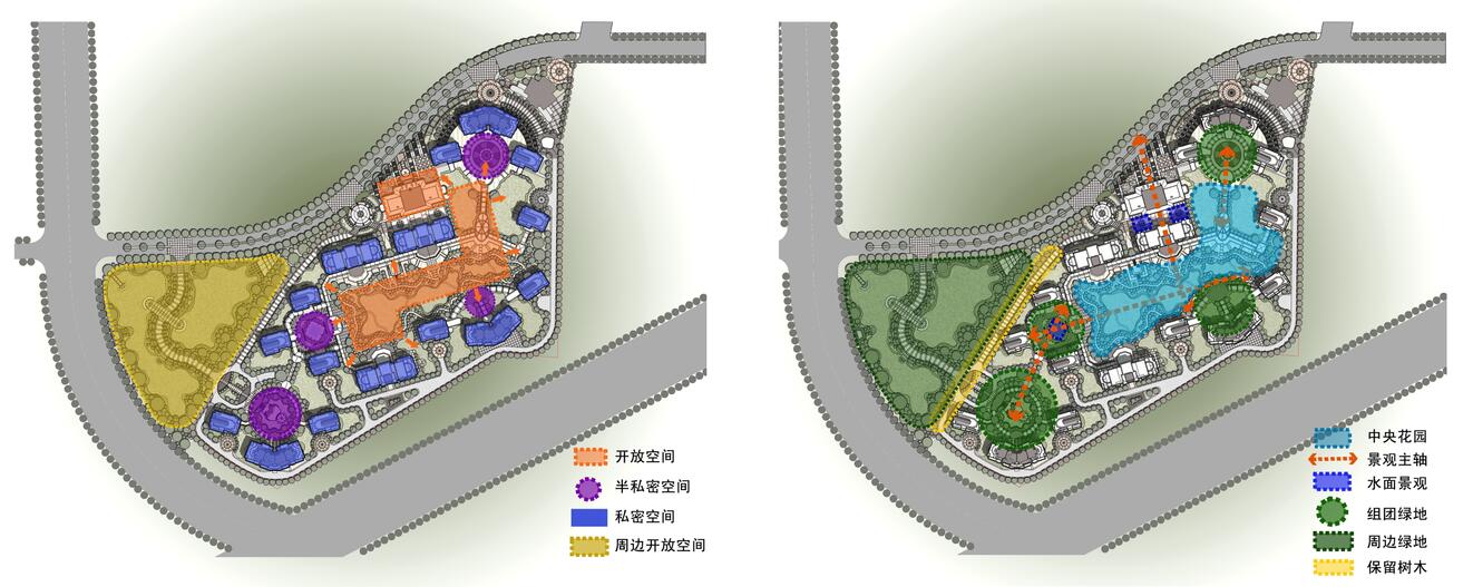 [辽宁]欧陆风格居住区建筑方案文本设计cad施工图下载【ID:166450155】