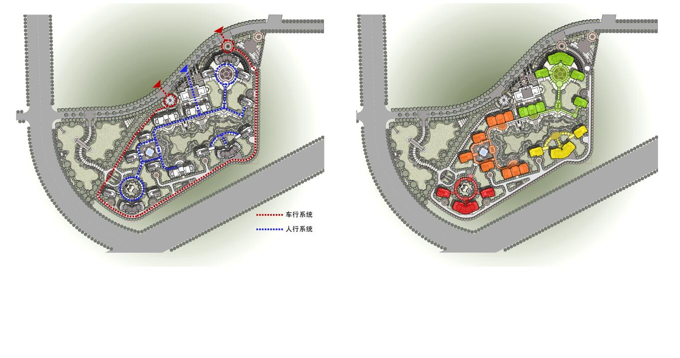 [辽宁]欧陆风格居住区建筑方案文本设计cad施工图下载【ID:166450155】