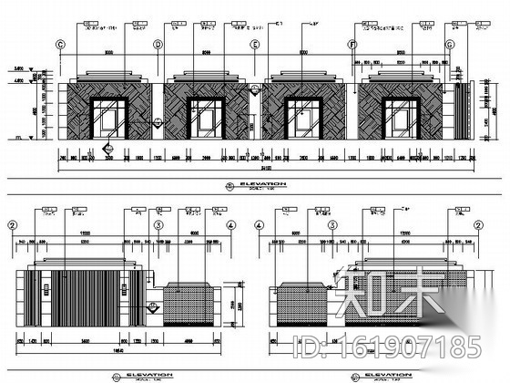 [南京]经典五星级酒店室内施工图cad施工图下载【ID:161907185】