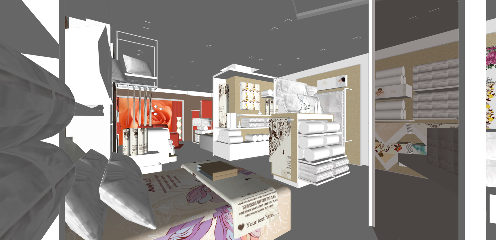 现代其他店铺SU模型下载【ID:1215973635】