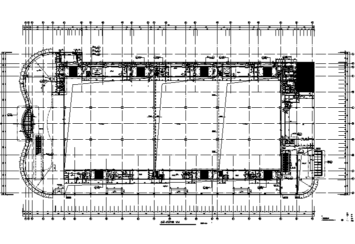 [上海]高层框架剪力墙结构商业办公综合楼建筑施工图cad施工图下载【ID:149954161】