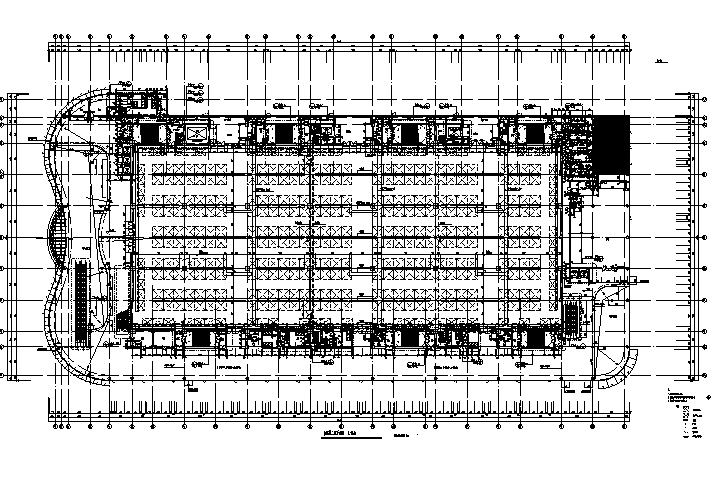 [上海]高层框架剪力墙结构商业办公综合楼建筑施工图cad施工图下载【ID:149954161】