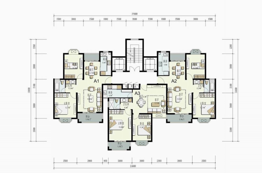 [江苏]高层高品质西班牙风情低密度住宅建筑设计方案文本cad施工图下载【ID:167216148】