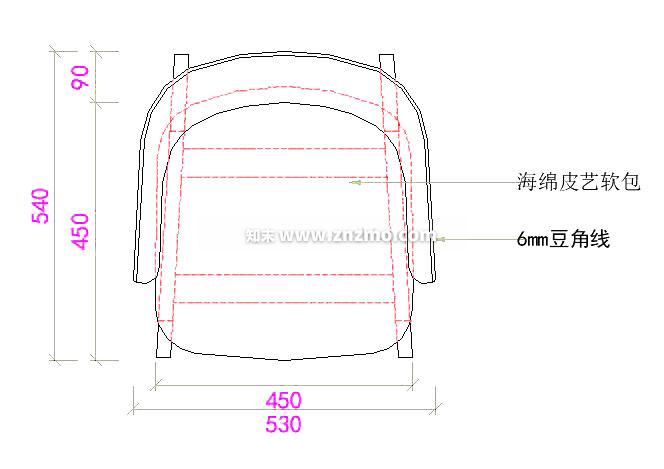 餐椅cad施工图下载【ID:181289117】