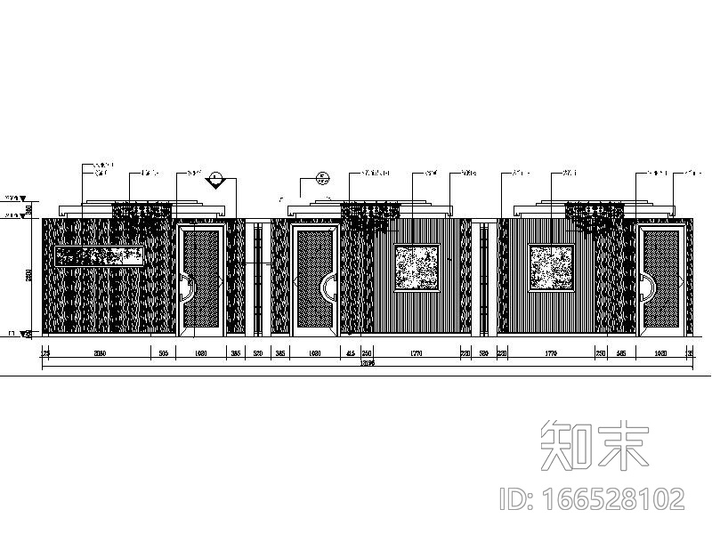 [宜兴]新中式豪华独立山庄酒店室内设计施工图（含效果...cad施工图下载【ID:166528102】