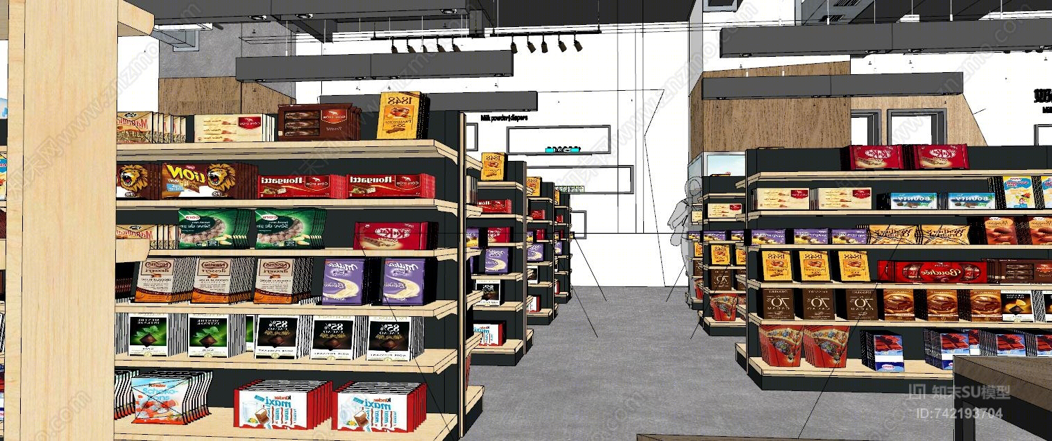 现代专卖店SU模型下载【ID:742193704】