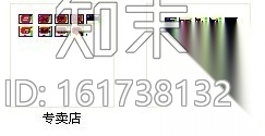某阿依莲服装专卖店室内装修图cad施工图下载【ID:161738135】