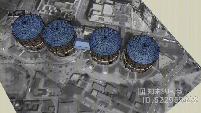 维也纳煤气表SU模型下载【ID:522959499】