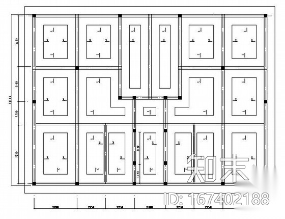 [陕西]七层砖混结构住宅楼结构施工图（含建筑施工图）施工图下载【ID:167402188】