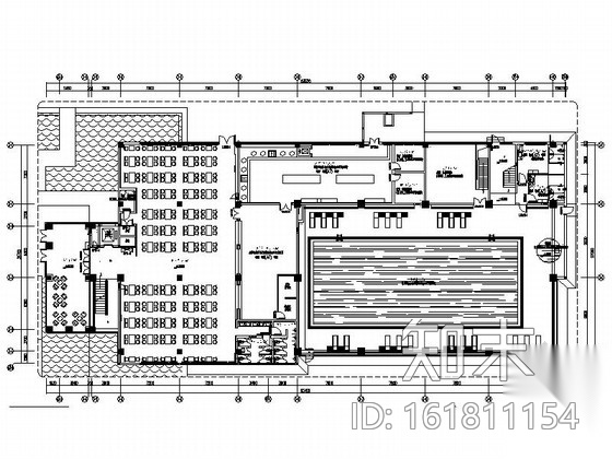 [陕西]全球浓缩果汁生产企业总部基地办公楼CAD装修图...施工图下载【ID:161811154】