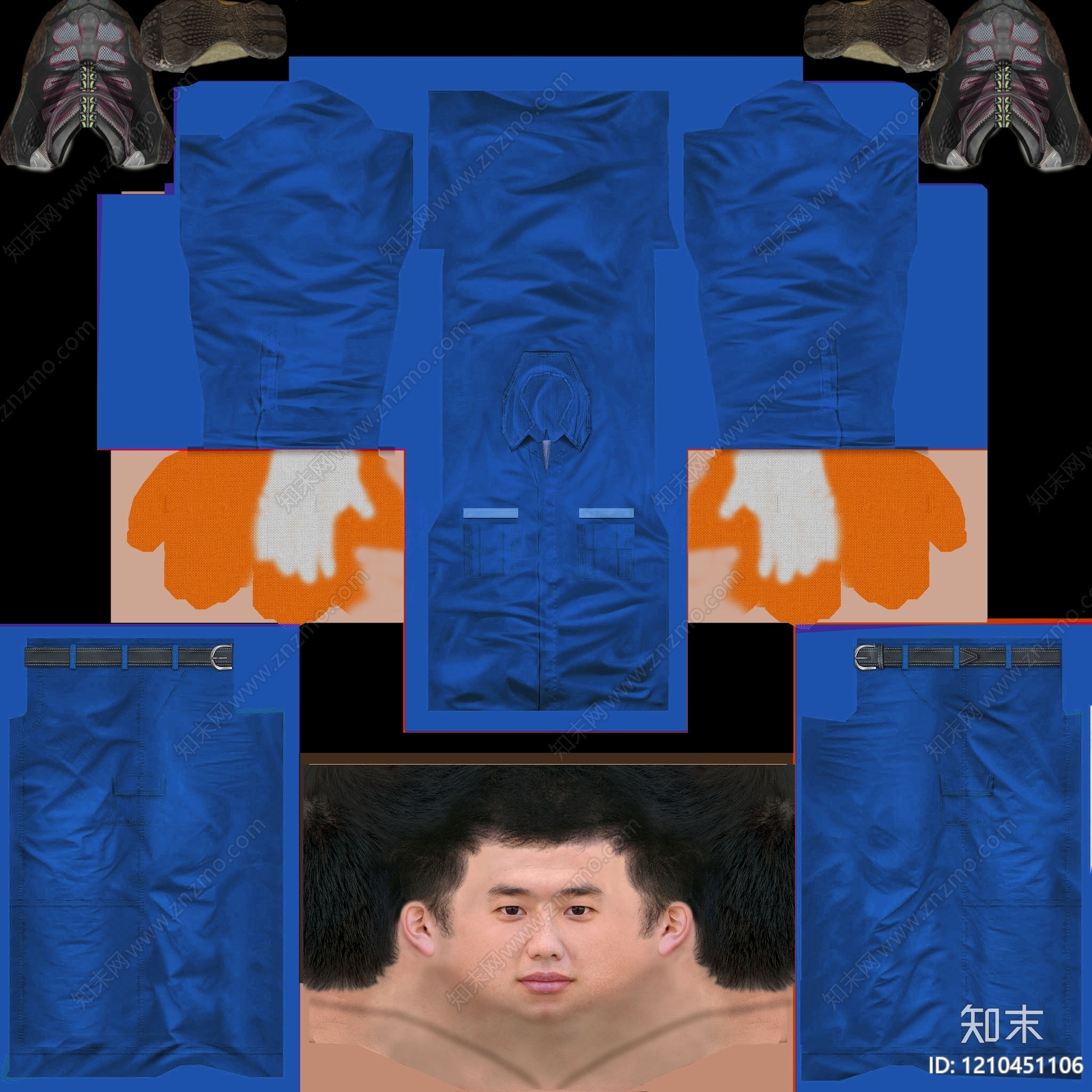 素色布纹贴图下载【ID:1210451106】