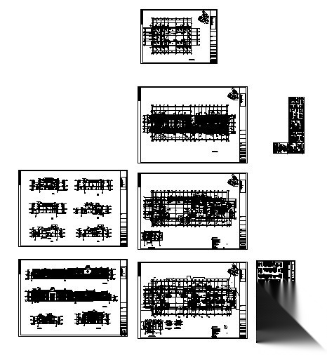 [成都]洛带文化艺术村某街区小镇住宅（10、11号楼）建筑...cad施工图下载【ID:165752150】