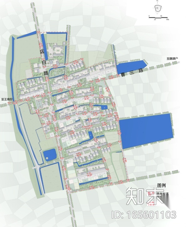 [安徽]美好村庄景观规划设计本文cad施工图下载【ID:165601103】