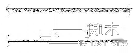 风机盘管及天花机安装示意图施工图下载【ID:166114133】