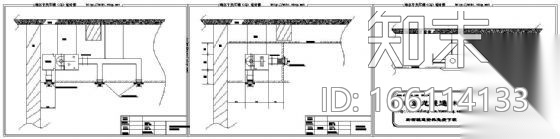 风机盘管及天花机安装示意图施工图下载【ID:166114133】