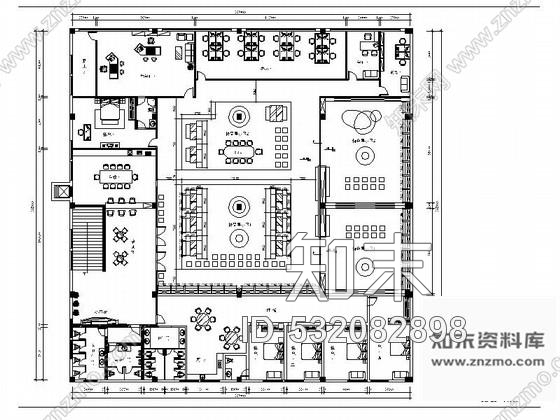 施工图香港著名鞋业品牌总部办公室展厅室内装修施工图含实景效果图施工图下载【ID:532082898】