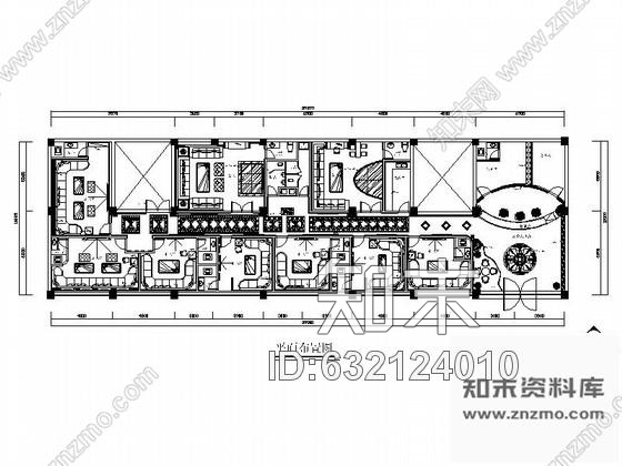 施工图江西某豪华KTV全套施工图含效果cad施工图下载【ID:632124010】