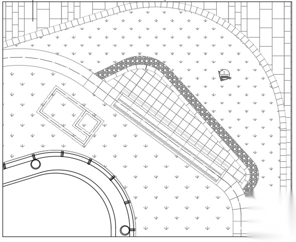 [北京]西红门商业区园林景观全套施工图（水电，结构）施工图下载【ID:160717197】