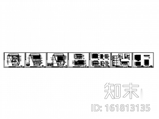 [北京]国际豪华KTV包厢装修施工图cad施工图下载【ID:161813135】