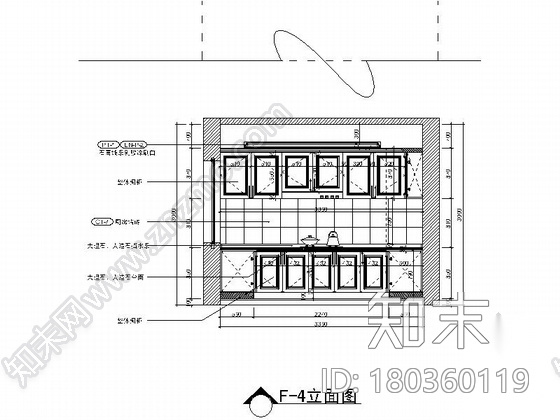 [上海]都市型别墅区美式风格两层别墅CAD装修施工图（含...cad施工图下载【ID:180360119】