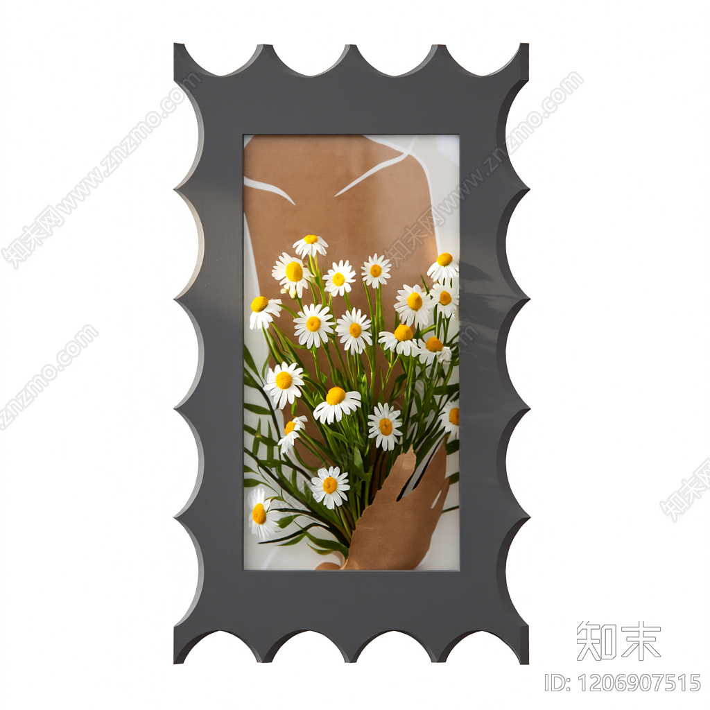 装饰画挂画3D模型下载【ID:1206907515】