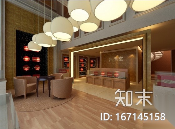 [宁波]某滋补品店装修图（含效果）cad施工图下载【ID:167145158】