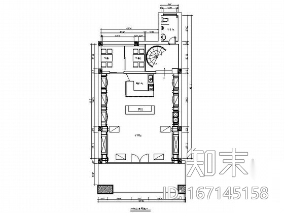 [宁波]某滋补品店装修图（含效果）cad施工图下载【ID:167145158】